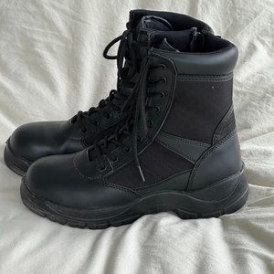 Magnum Tactical/Work Panther Size 9 Zip Leather & Nylon Boots - 7127